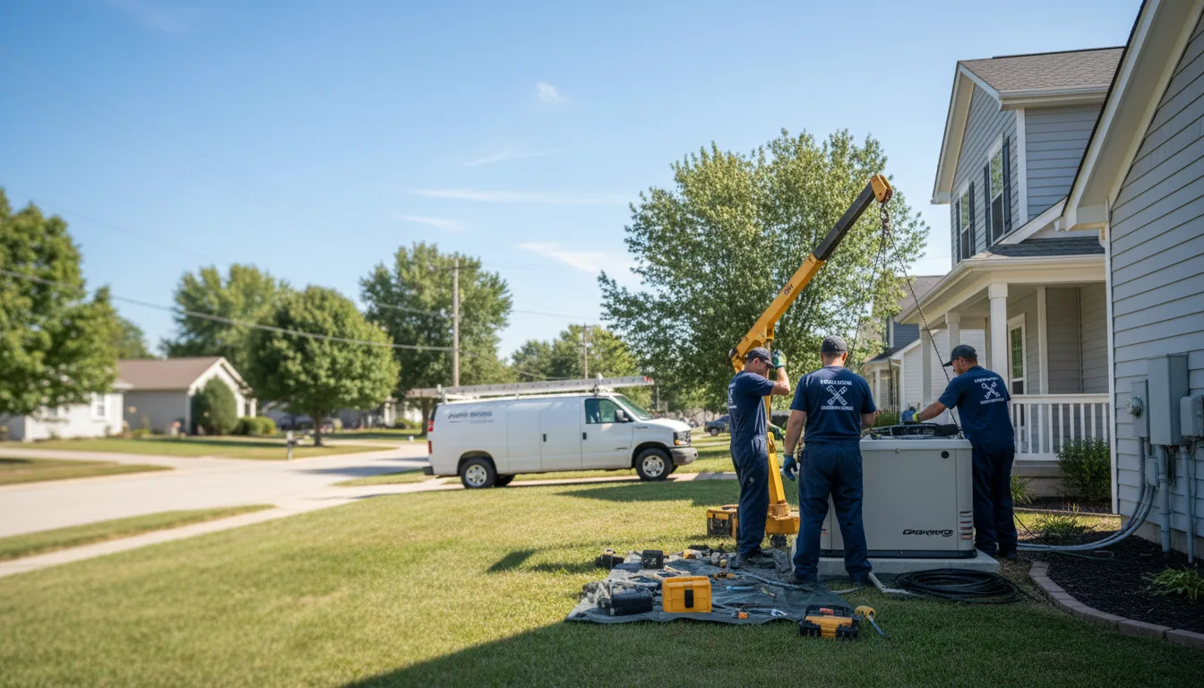 Generator Installation in Hardtner, KS near me